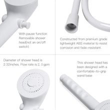 Load image into Gallery viewer, OYMOV RV Shower Head with Hose, White