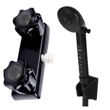 Load image into Gallery viewer, RV Shower Faucet w/Showerhead and Hose - Black