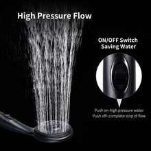 Load image into Gallery viewer, RV Shower Head with Hose - 5-Spray, High Pressure, Drill-free