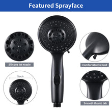 Load image into Gallery viewer, RV Shower Head with Hose - 5-Spray, High Pressure, Drill-free