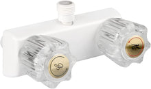 Load image into Gallery viewer, OYMOV RV Shower Faucet Camper Shower Valve Diverter, White