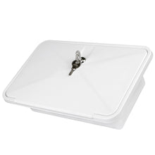 Load image into Gallery viewer, OYMOV RV Exterior Shower Box Kit with Lock for Outside, Outdoor, White