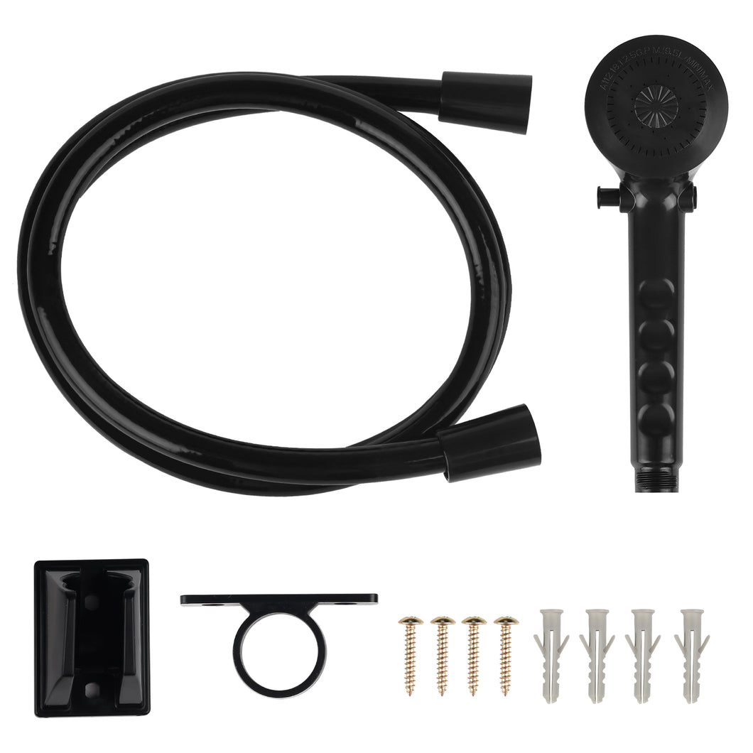 OYMOV RV Shower Head with Hose, Black