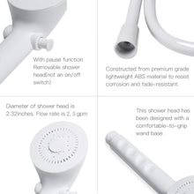 Load image into Gallery viewer, OYMOV RV Shower Head with Hose Basic Factory White
