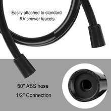 Load image into Gallery viewer, OYMOV RV Shower Head with Hose, Black
