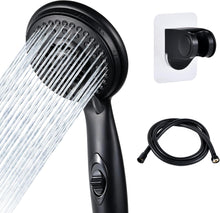 Load image into Gallery viewer, High Pressure RV Shower Head w/Hose - 5-Spray RV Shower Head Kit Replacement w/ON/OFF Pause, Chrome, for RVs, Campers, Fifth Wheels, Motor Homes, Travel Trailers, Boats
